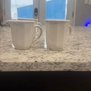 Pfaltzgraff Heritage White Mug Set of Four